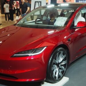 Illustrative stock photo for 2023 Tesla Model 3; not actual inventory