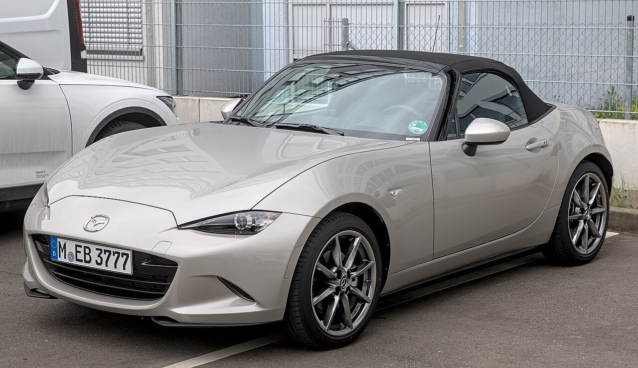 Illustrative stock photo for 2020 Mazda MX-5; not actual inventory
